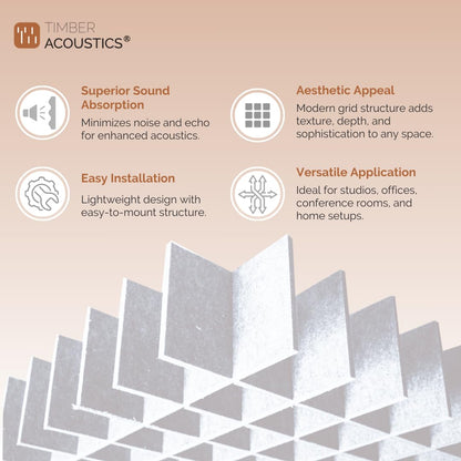 Acoustic Ceiling Grid Cloud for Sound Absorption
