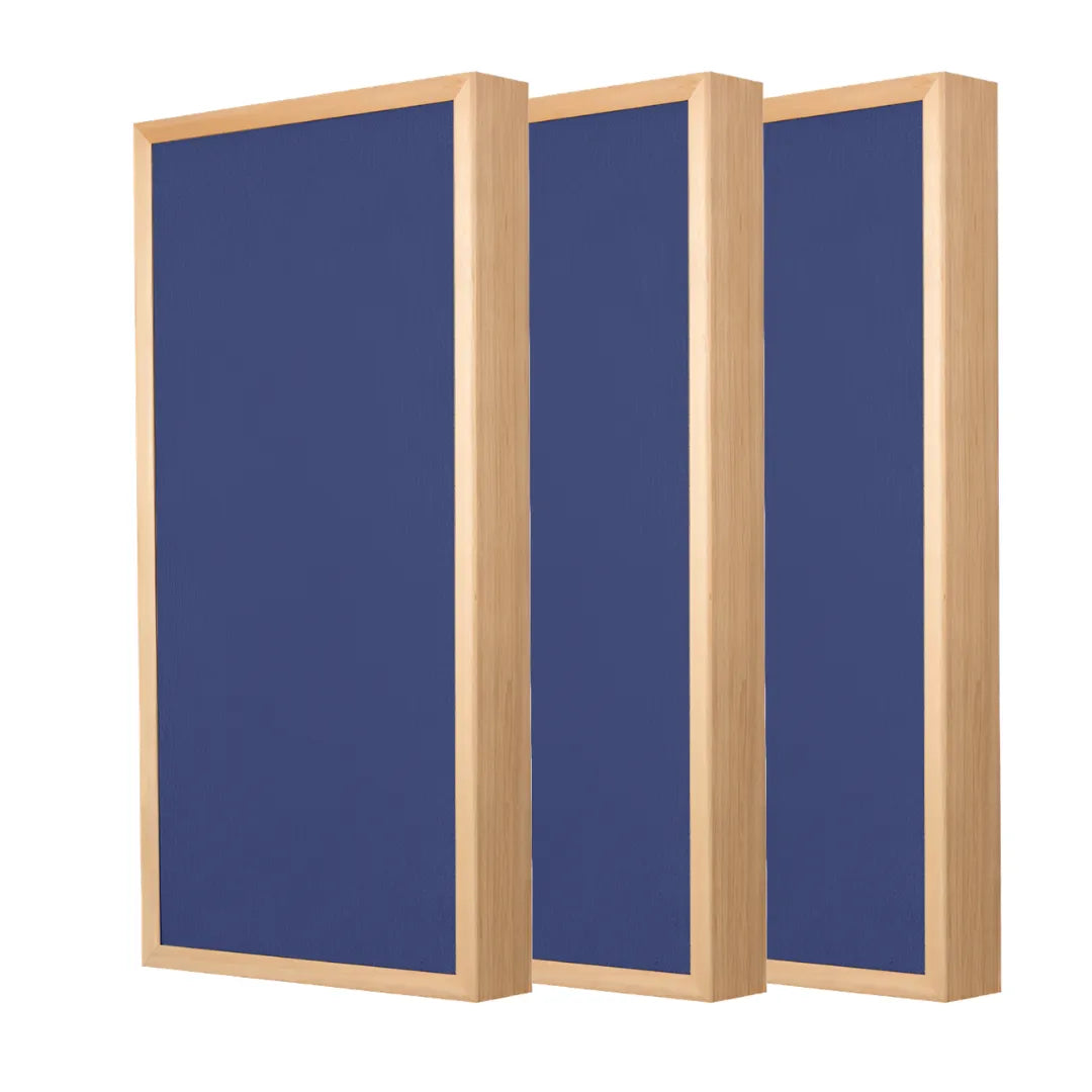 Wooden Frame Soundproofing Acoustic Panels [SET OF 3]