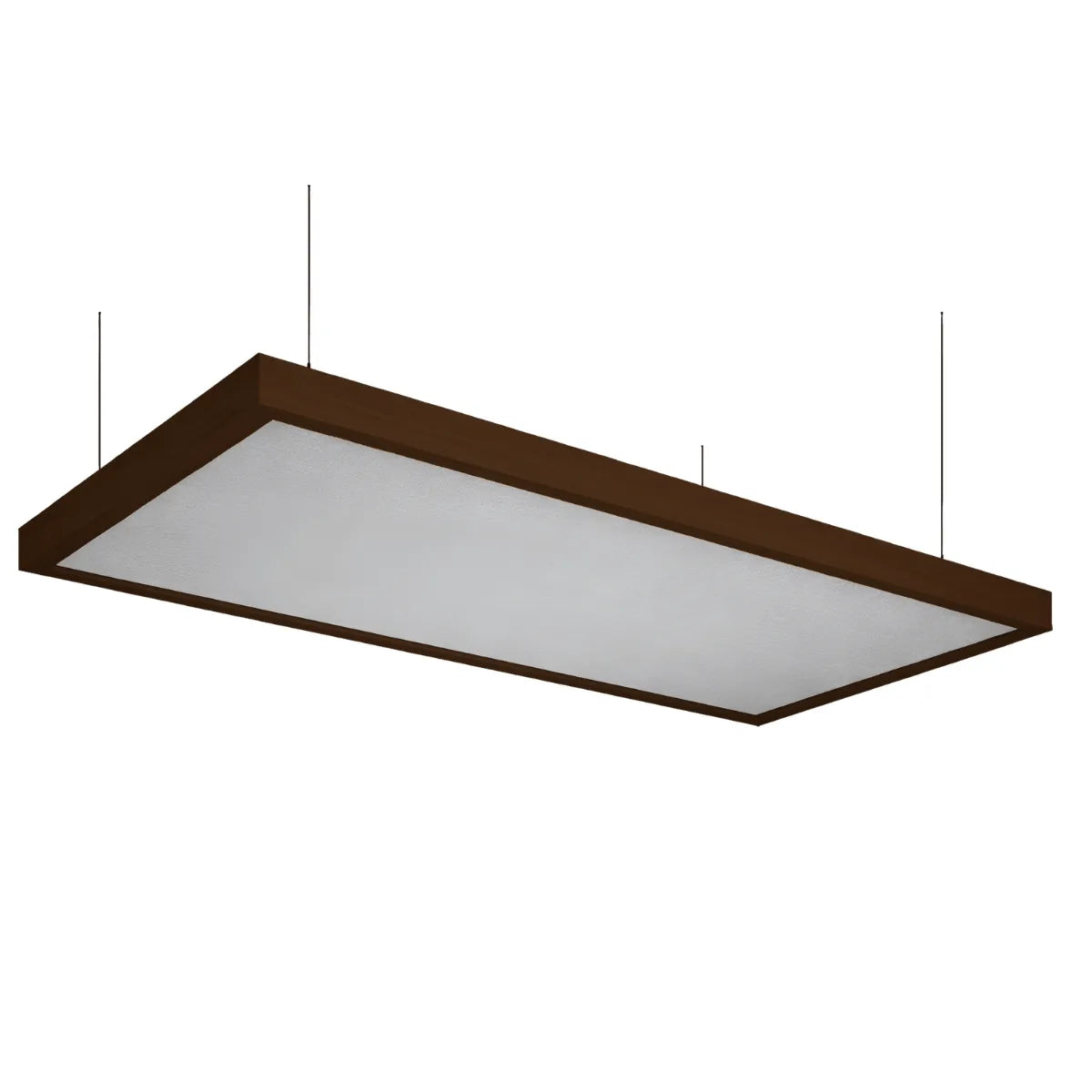 Wooden Frame Ceiling Absorption Panels [Set of 2]