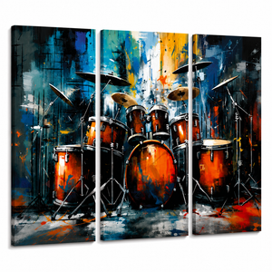 Noise Absorber Acoustic Art Wall Panels for  for Music Studio, 48”x32”