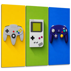 Noise Absorber Acoustic Art Wall Panels for Gaming Room, 48”x32”