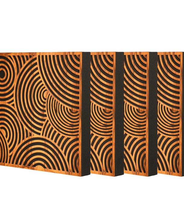 Abfuser Mini Acoustic Panels (1ft x 1ft x 2in), Set of 4