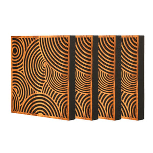 Abfuser Mini Acoustic Panels (1ft x 1ft x 2in), Set of 4