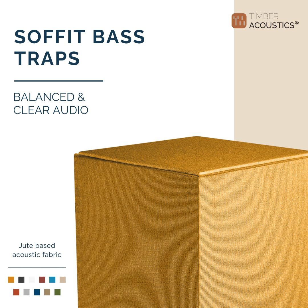 Premium Low Frequency Absorption Soffit Bass Traps