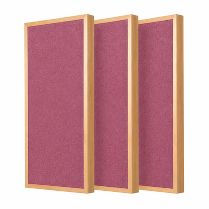 Wooden Frame Soundproofing Acoustic Panels [SET OF 3]