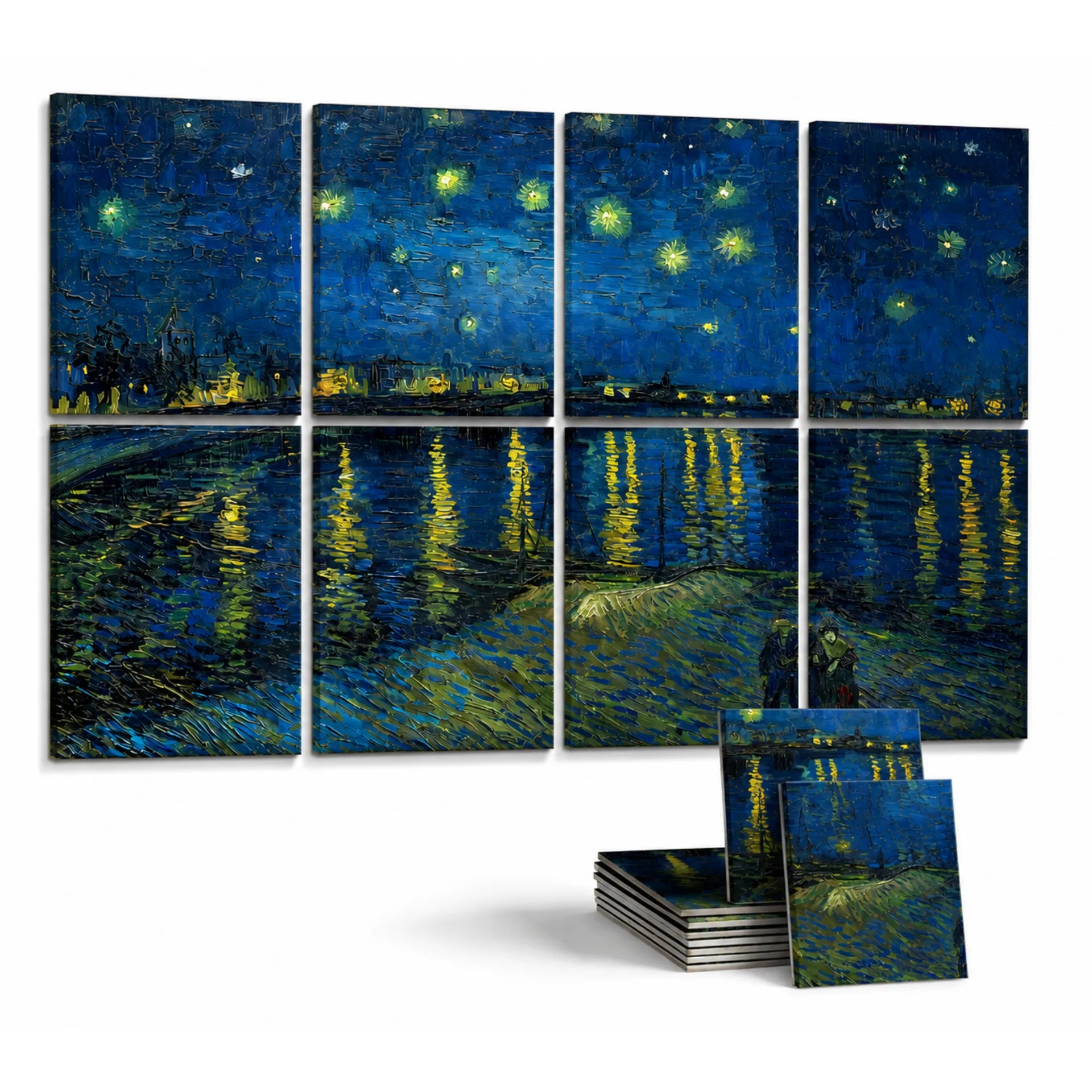 Noise Absorber Acoustic Art Wall Panels for Home, 48”x32”