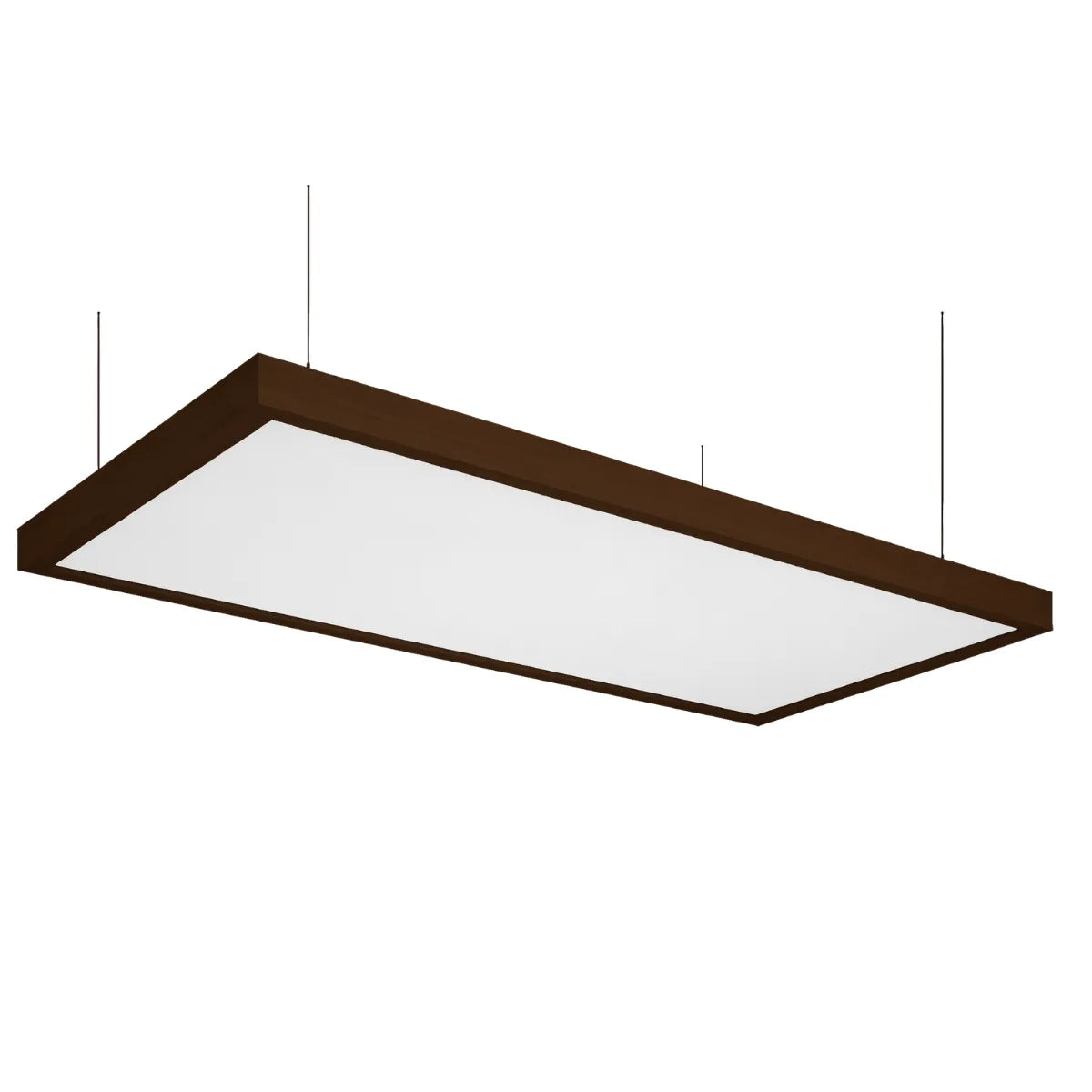 Wooden Frame Ceiling Absorption Panels [Set of 2]