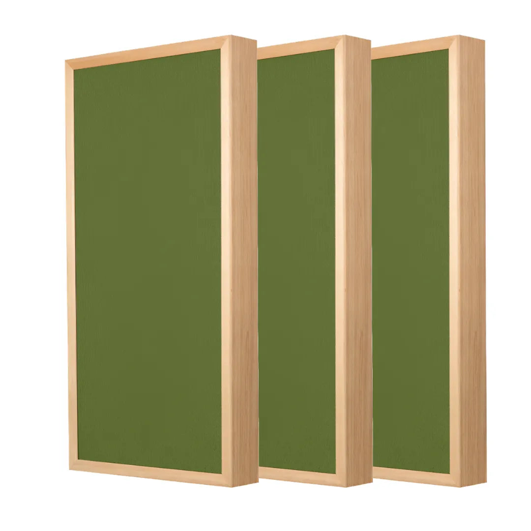 Wooden Frame Soundproofing Acoustic Panels [SET OF 3]