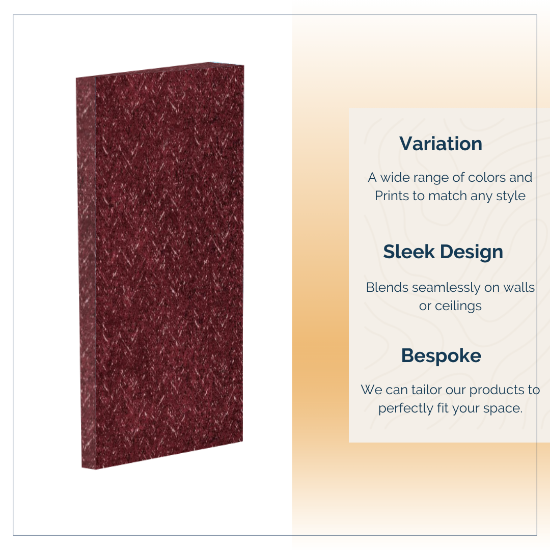 Timber Acoustics Textured Printed Art Panels For Wall