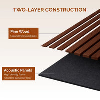 Timber Acoustics Pinewood TimberSlat™ Panels