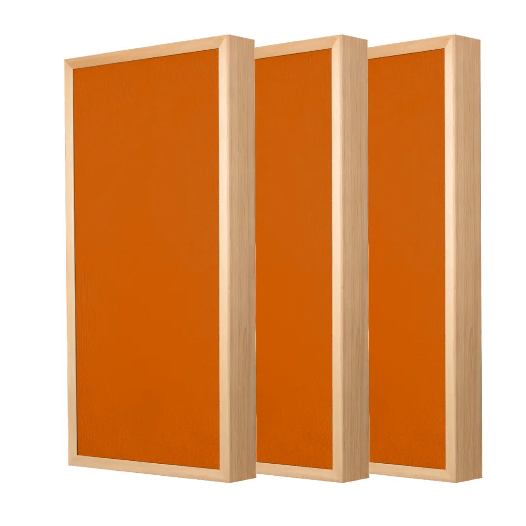 Wooden Frame Soundproofing Acoustic Panels [SET OF 3]