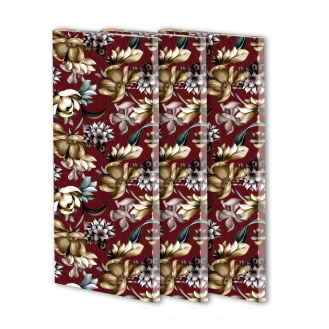 Timber Acoustics Floral Printed Art Panels For Wall