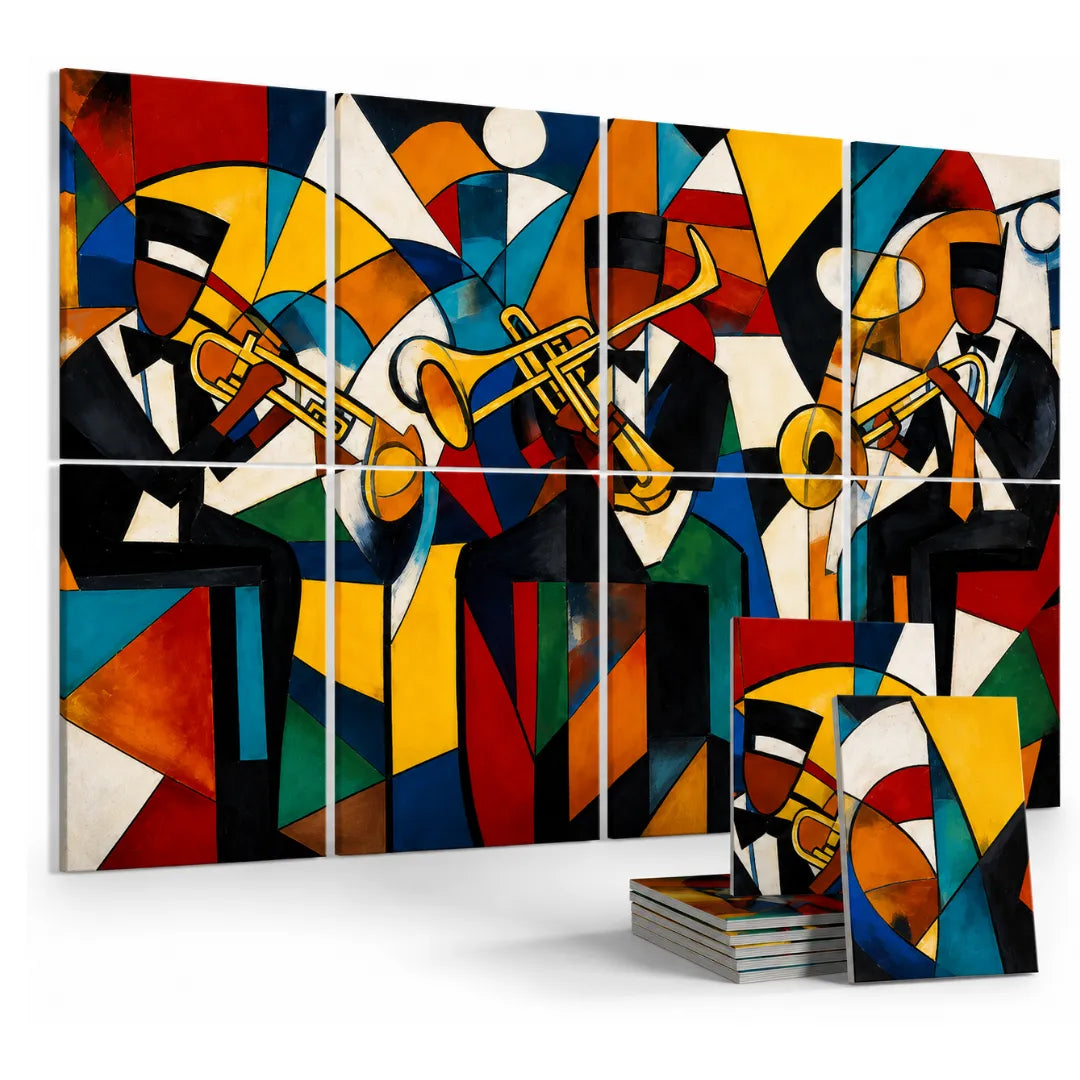Noise Absorber Acoustic Art Wall Panels for  for Music Studio, 48”x32”