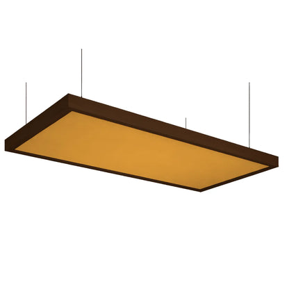 Wooden Frame Ceiling Absorption Panels [Set of 2]