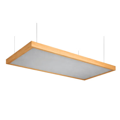 Wooden Frame Ceiling Absorption Panels [Set of 2]