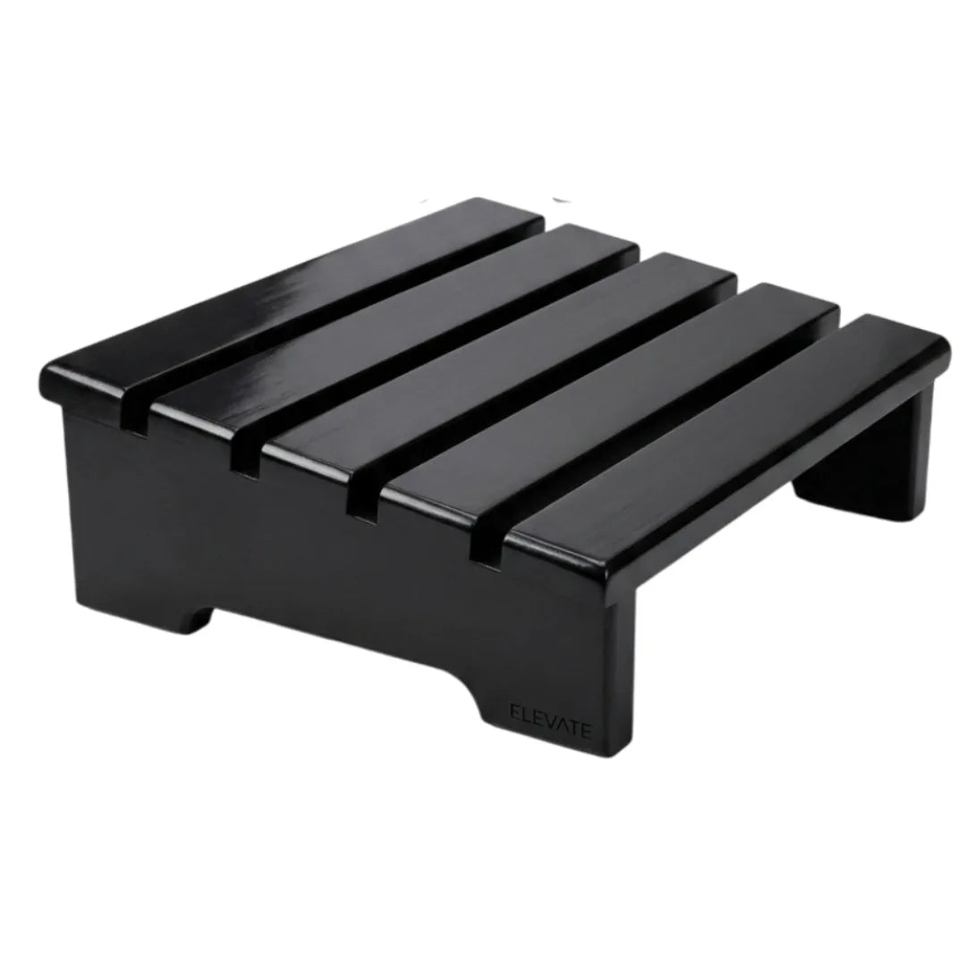 Wooden Ergonomic Foot Rest for Under Desk for Home & Office