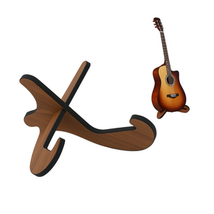 Wooden Floor Guitar Stand for Guitars