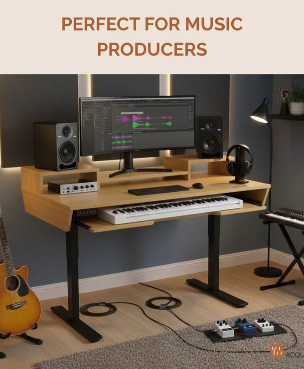 StudioPad Riser, Height Adjustable Music Production Desk