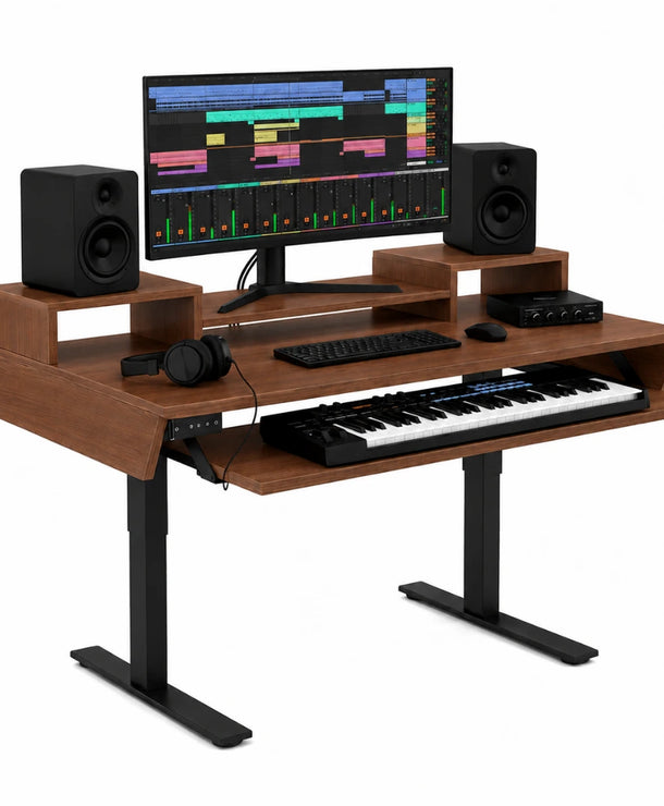 Pre-Order Now | StudioPad Riser — Height Adjustable Music Production Desk | Dispatch By May