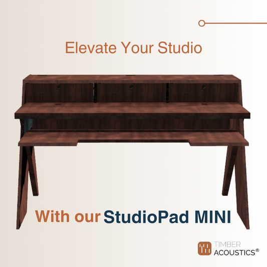 Timber Acoustics® StudioPad™ Mini, Music Studio Table