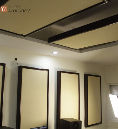 Wooden Frame Soundproofing Acoustic Panels [SET OF 3]