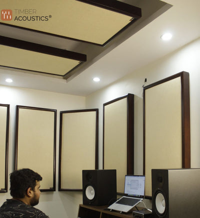 Wooden Frame Soundproofing Acoustic Panels [SET OF 3]