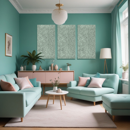 Timber Acoustics Textured Printed Art Panels For Wall
