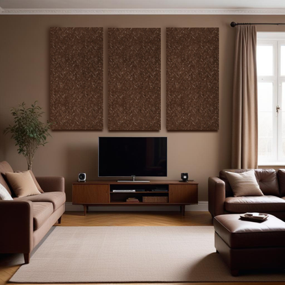 Timber Acoustics Textured Printed Art Panels For Wall