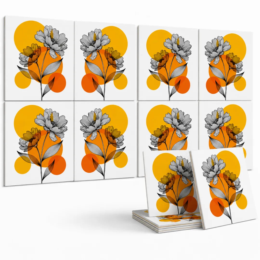 AcousTiles, 1' x 1' Acoustic Wall Tiles (Set of 8 )