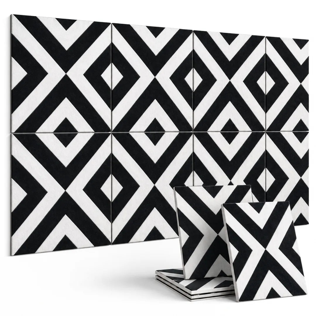AcousTiles, 1' x 1' Acoustic Wall Tiles (Set of 8 )