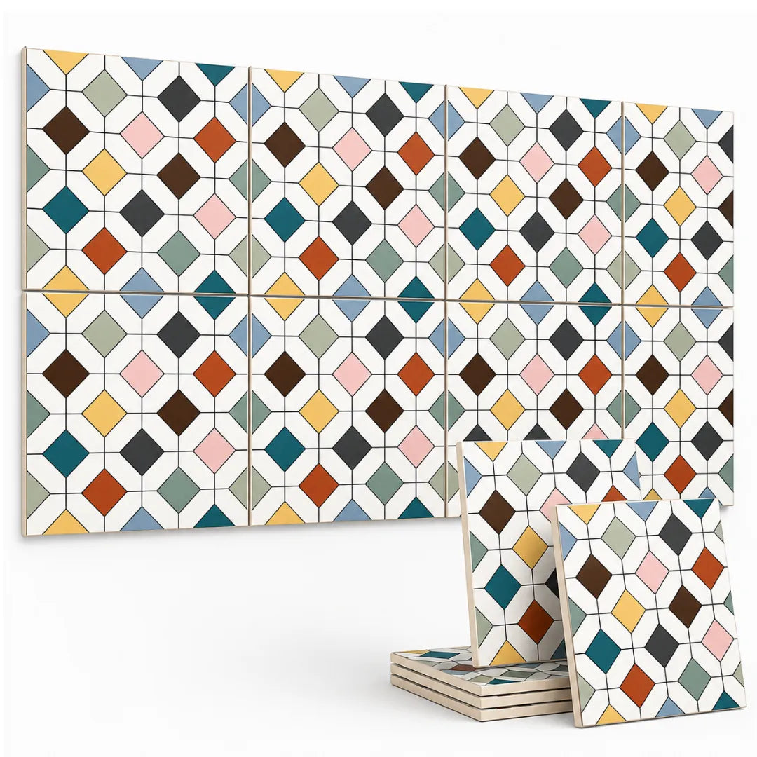 AcousTiles, 1' x 1' Acoustic Wall Tiles (Set of 8 )