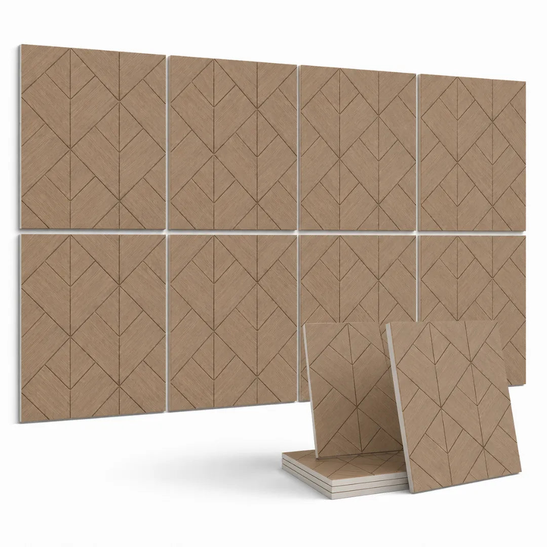 AcousTiles, 1' x 1' Acoustic Wall Tiles (Set of 8 )
