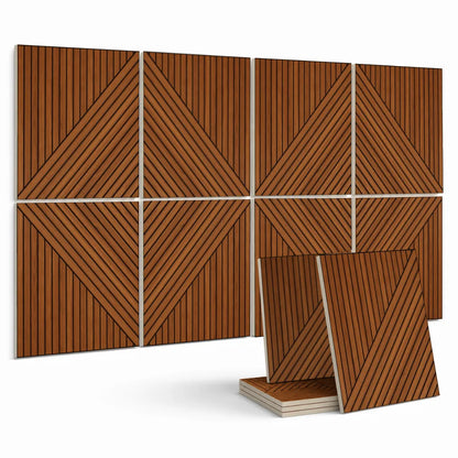 AcousTiles, 1' x 1' Acoustic Wall Tiles (Set of 8 )