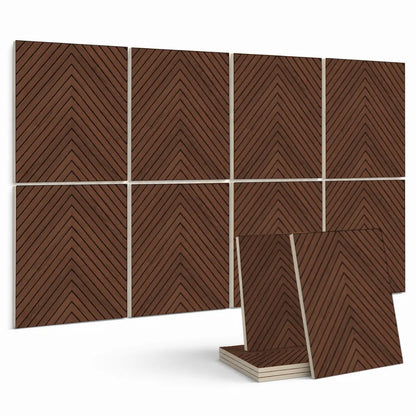 AcousTiles, 1' x 1' Acoustic Wall Tiles (Set of 8 )