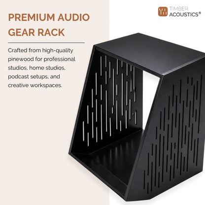 Premium MDF Audio Gear Rack