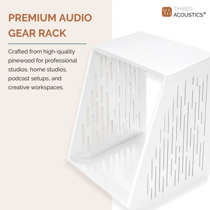 Premium MDF Audio Gear Rack