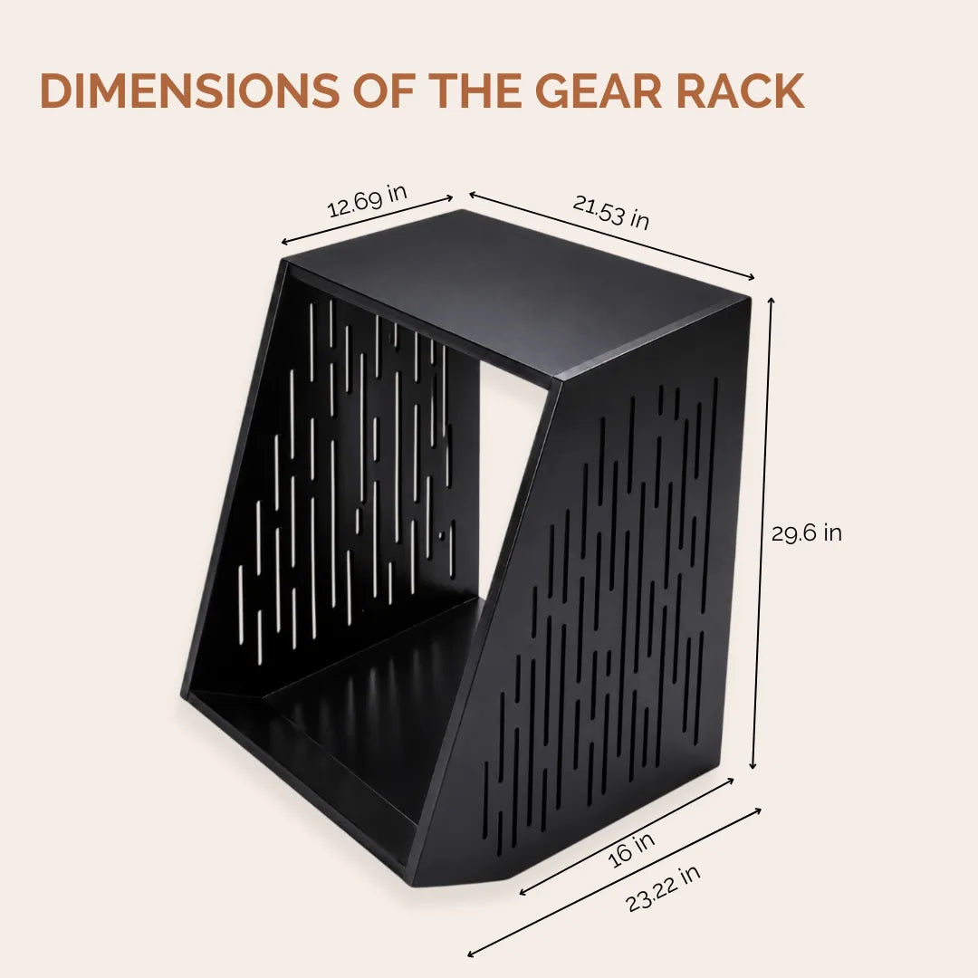 Premium MDF Audio Gear Rack