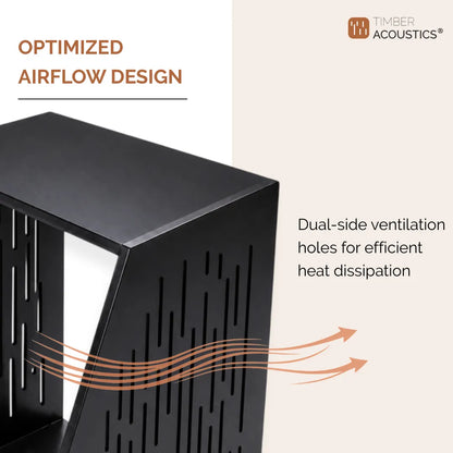 Premium MDF Audio Gear Rack