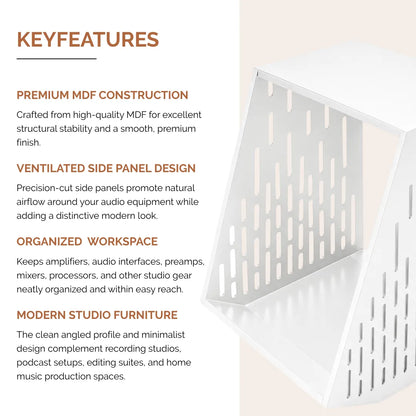 Premium MDF Audio Gear Rack