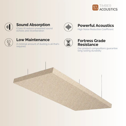 Ceiling Absorption Panels (Set of 2)