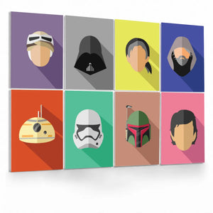 Noise Absorber Acoustic Art Wall Panels for Gaming Room, 48”x32”