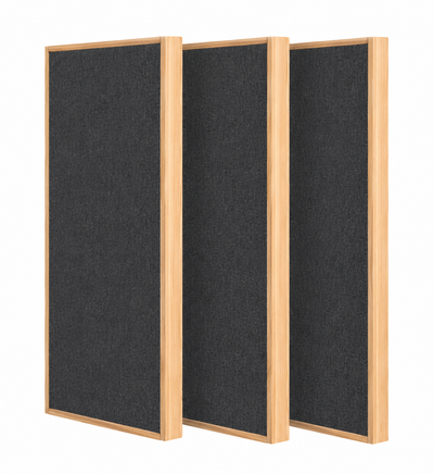 Wooden Frame Soundproofing Acoustic Panels [SET OF 3]