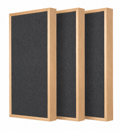 Wooden Frame Soundproofing Acoustic Panels [SET OF 3]