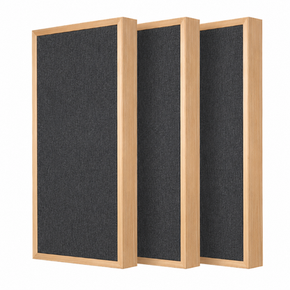 Wooden Frame Soundproofing Acoustic Panels [SET OF 3]