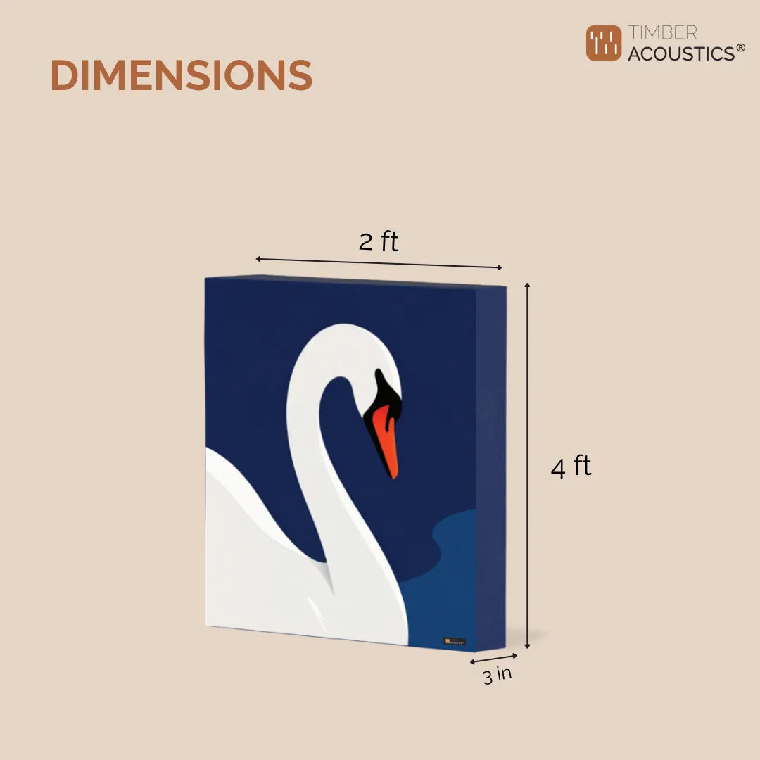 Printed Rockwool Acoustic Wall Panels