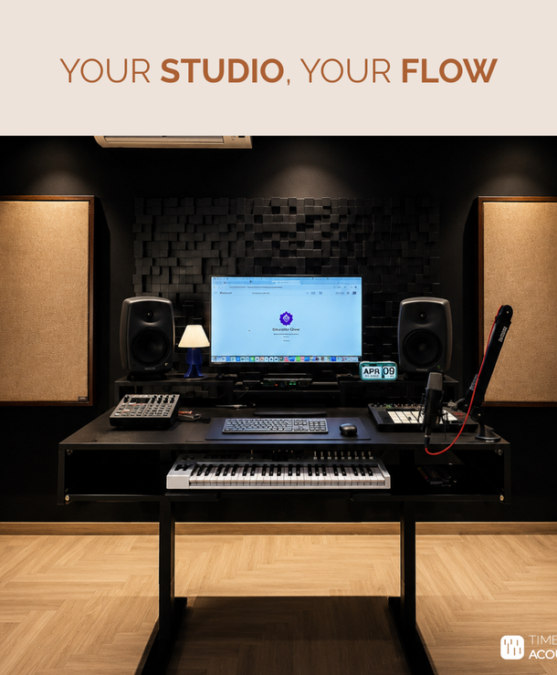 StudioPad Riser- Height Adjustable Music Production Desk