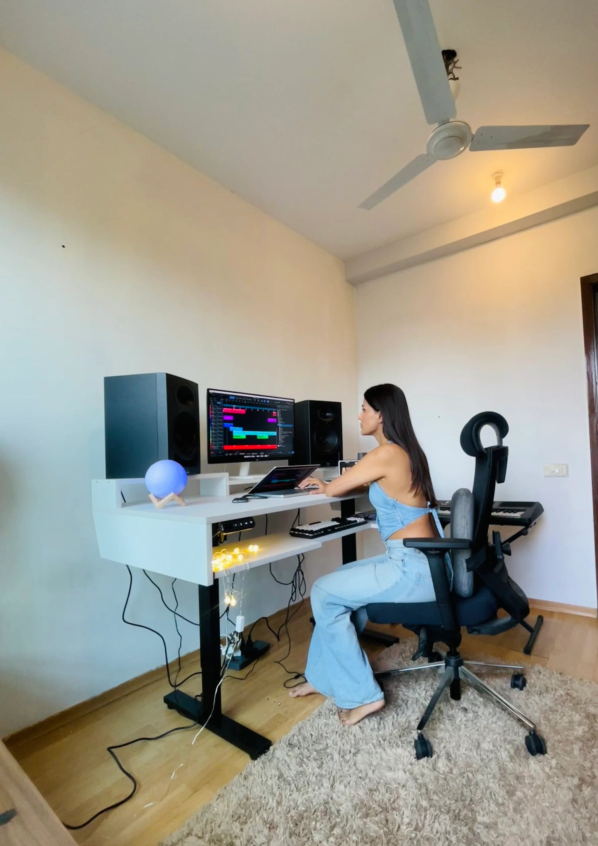 StudioPad Riser, Height Adjustable Music Production Desk