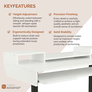 StudioPad Riser- Height Adjustable