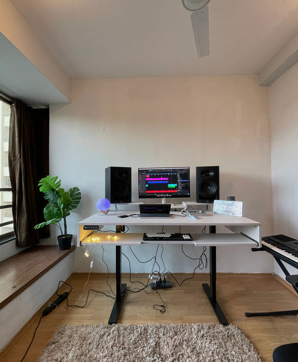 StudioPad Riser, Height Adjustable Music Production Desk