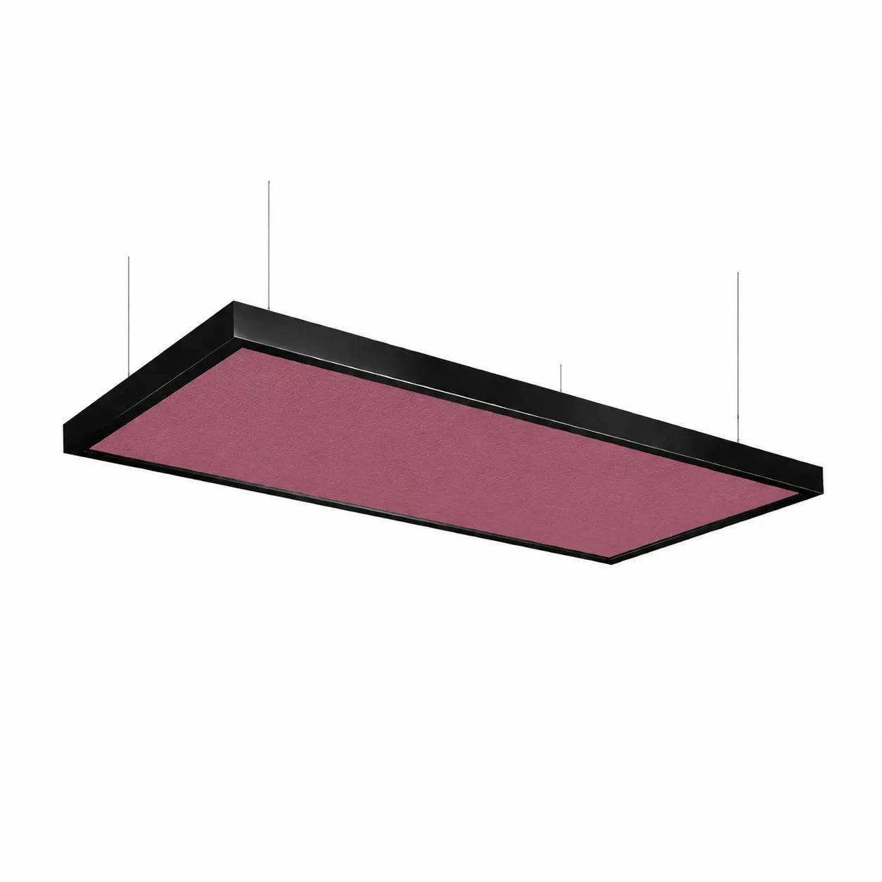 Wooden Frame Ceiling Absorption Panels [Set of 2]
